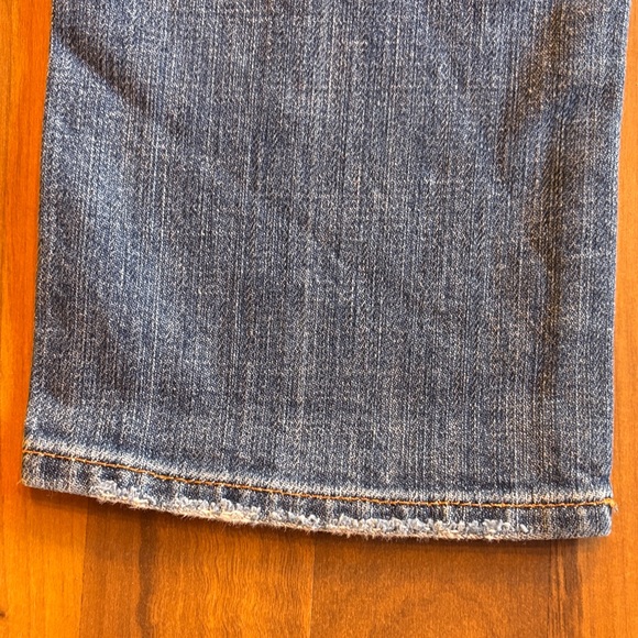 7 For All Mankind Women's Straight Leg Blue Jeans - Picture 11 of 11